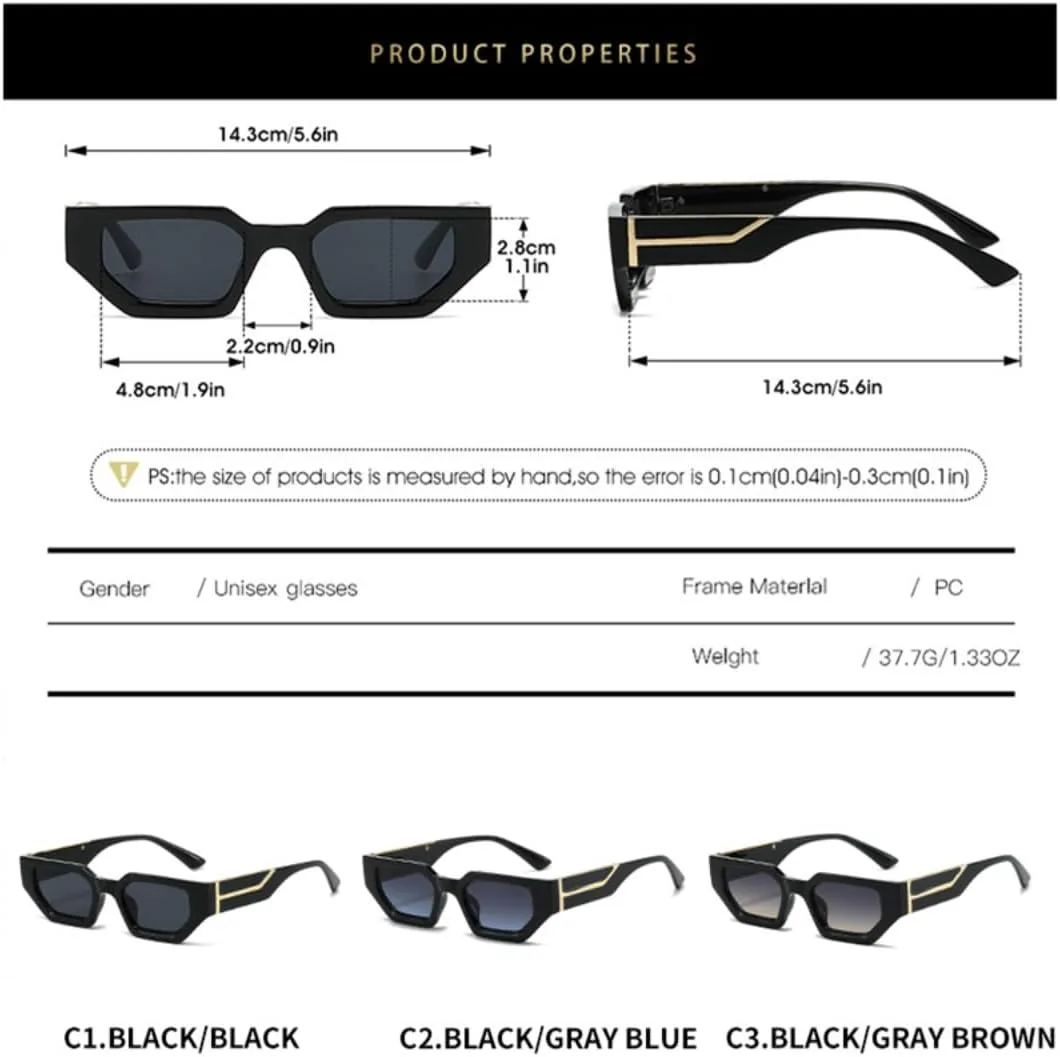 Квадратные женские солнцезащитные очки в винтажном стиле, мужские очки «кошачий глаз», роскошные солнцезащитные очки с защитой от УФ-излучения UV400 UATXTAU, Black
Квадратные женские солнцезащитные очки в винтажном стиле, мужские очки «кошачий глаз», роскошные солнцезащитные очки с защитой от УФ-излучения UV400 UATXTAU, Black