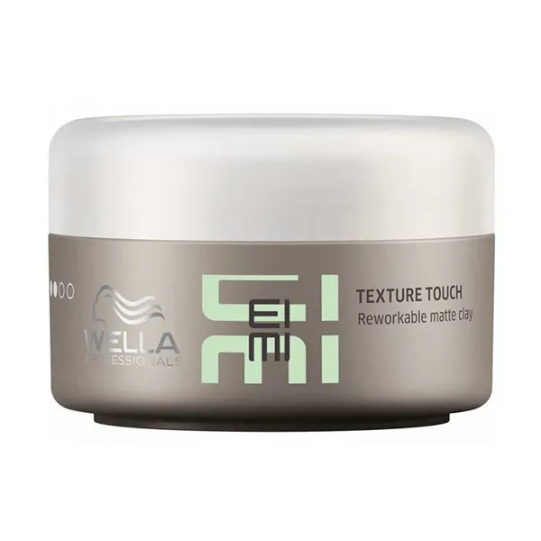 Матовая глина для всех типов волос Eimi Texture Touch Reworkable Matte Clay Wella Professionals, 75 ml
Матовая глина для всех типов волос Eimi Texture Touch Reworkable Matte Clay Wella Professionals, 75 ml