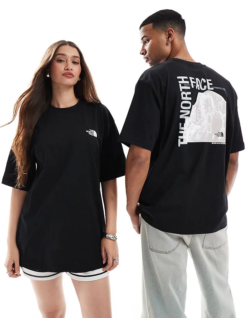 Футболка с фотографией North Face Half Dome черного цвета
Футболка с фотографией North Face Half Dome черного цвета