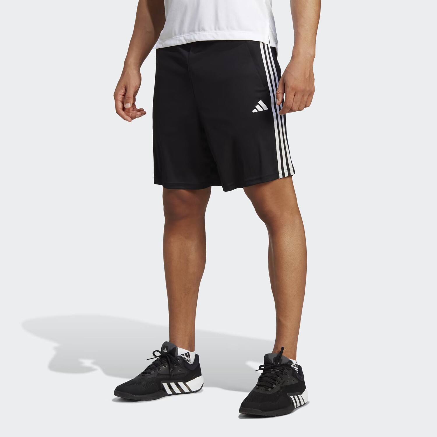 Тренировочные шорты из пике с 3 полосками Train Essentials Adidas, цвет Black/White
Тренировочные шорты из пике с 3 полосками Train Essentials Adidas, цвет Black/White
