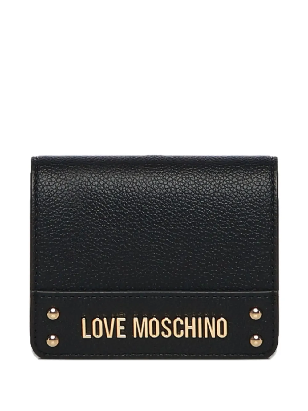 Кошелек с логотипом и заклепками Love Moschino, черный
Кошелек с логотипом и заклепками Love Moschino, черный