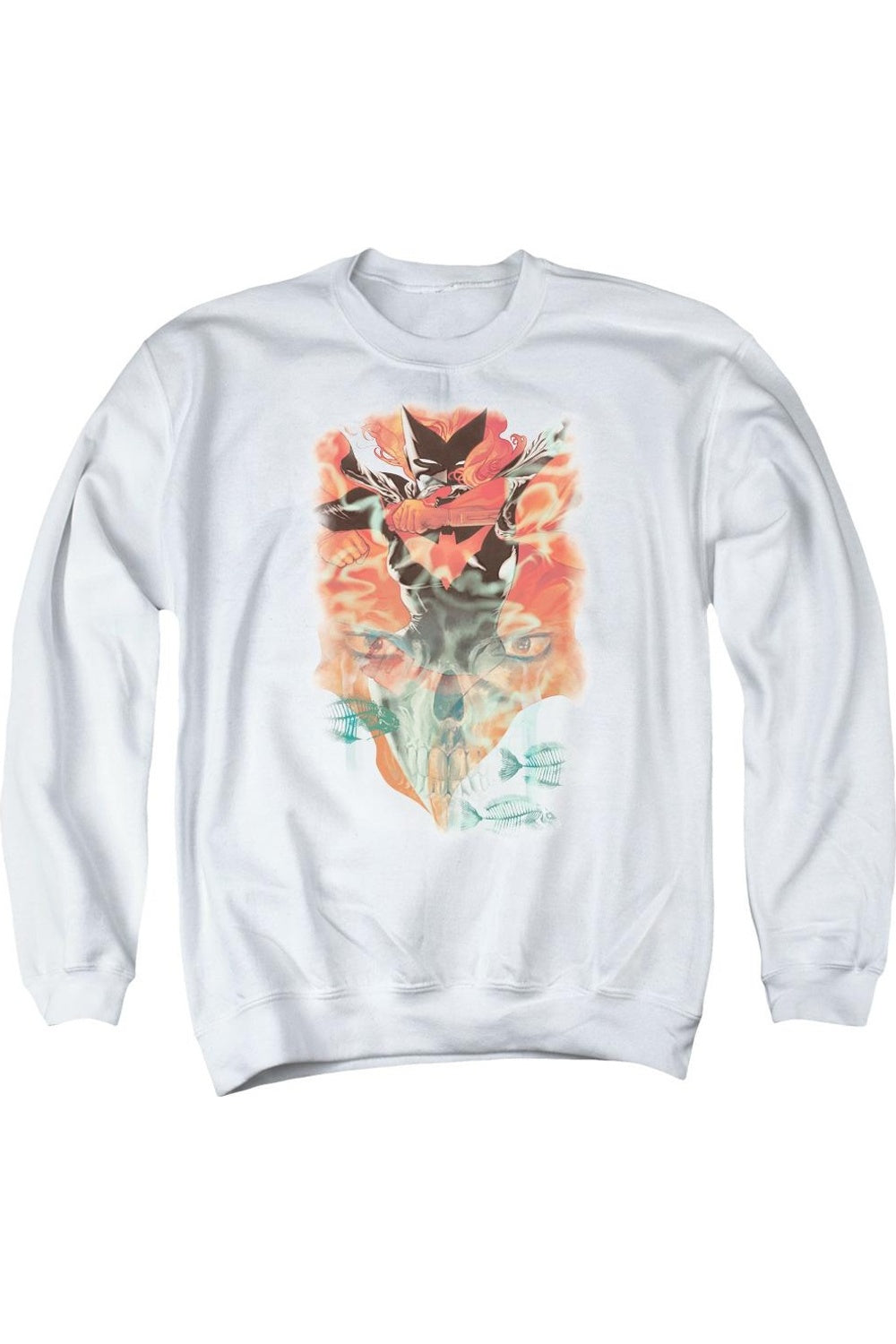 Толстовка Batman Batwoman #1 для взрослых с круглым вырезом Gildan, белый
Толстовка Batman Batwoman #1 для взрослых с круглым вырезом Gildan, белый