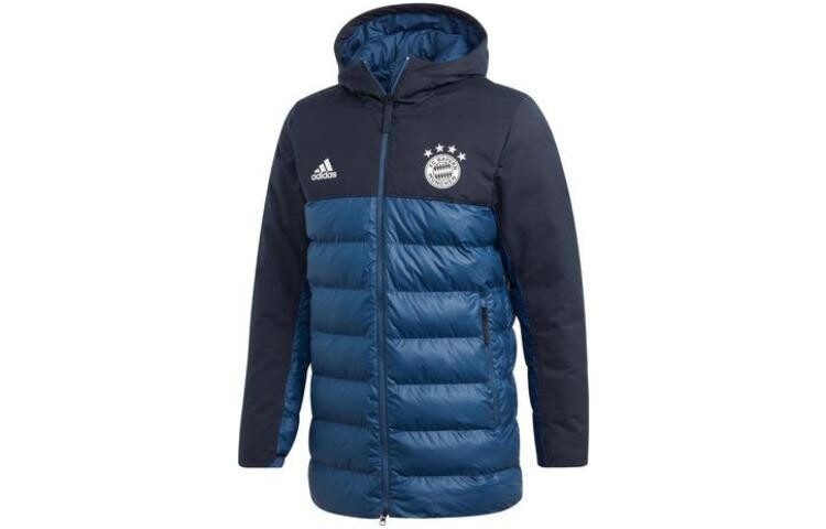 Стеганая куртка Бавария Мюнхен Мужская синяя Adidas, синий
Стеганая куртка Бавария Мюнхен Мужская синяя Adidas, синий