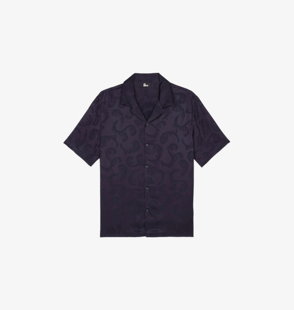 Рубашка из атласа с короткими рукавами и принтом «Перья» The Kooples, синий
Рубашка из атласа с короткими рукавами и принтом «Перья» The Kooples, синий