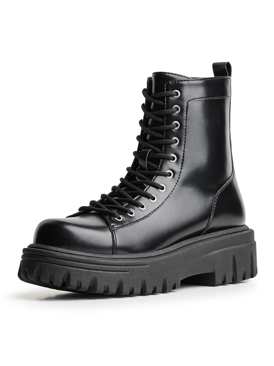 Ботинки на шнуровке Bershka, Black
Ботинки на шнуровке Bershka, Black