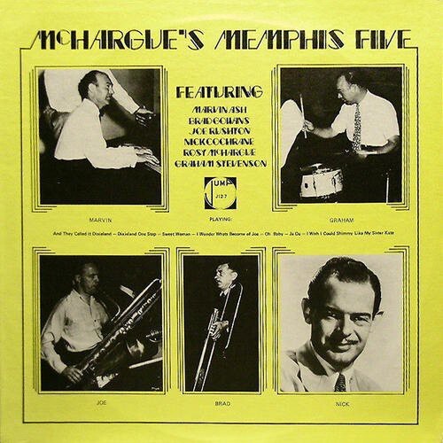 Виниловая пластинка McHargue, Rosy: McHargue's Memphis Five 
Виниловая пластинка McHargue, Rosy: McHargue's Memphis Five