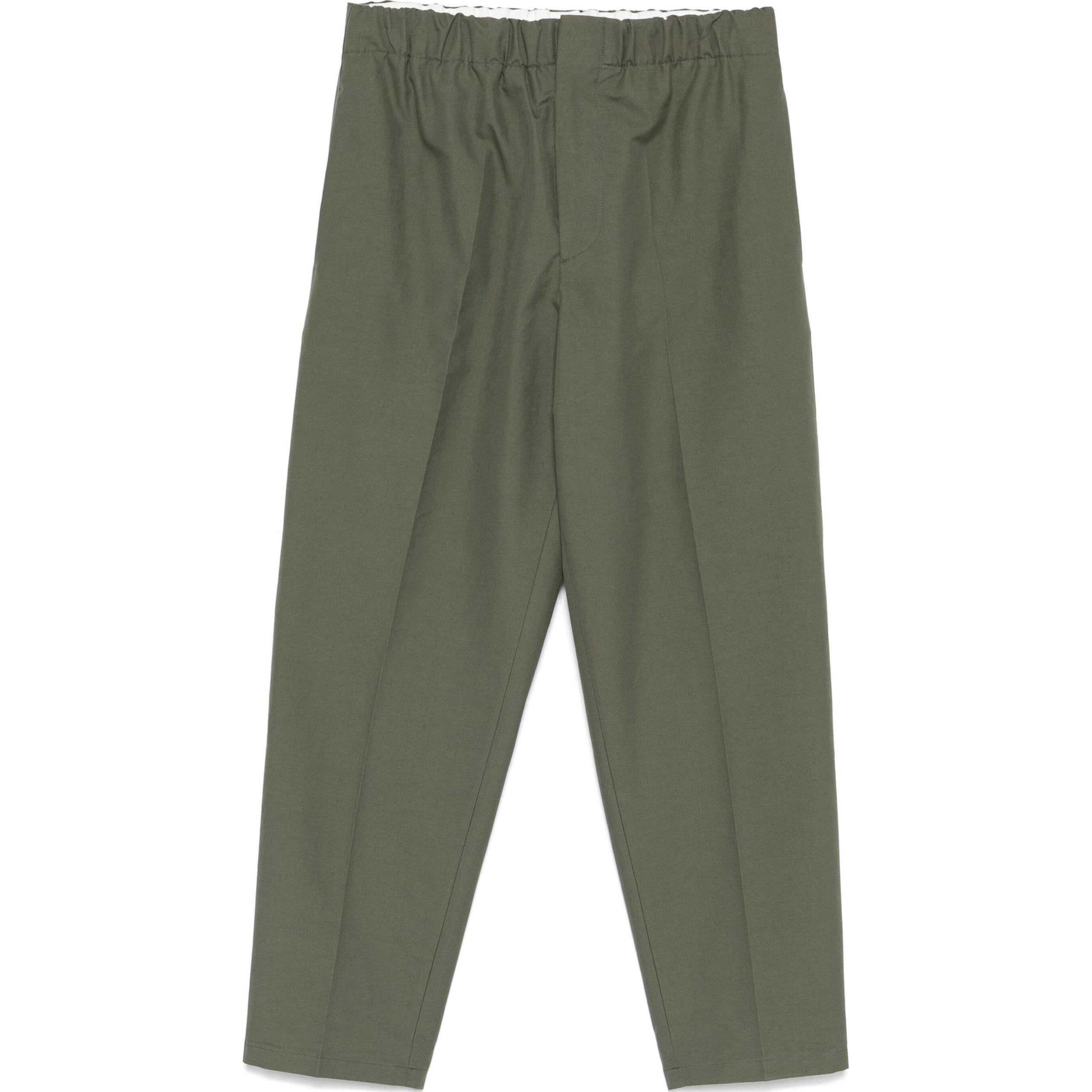 Зауженные брюки JIL SANDER, хаки
Зауженные брюки JIL SANDER, хаки