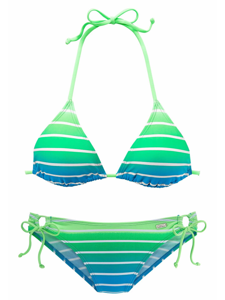 Комплект бикини Venice Beach, цвет türkis/gestreift
Комплект бикини Venice Beach, цвет türkis/gestreift