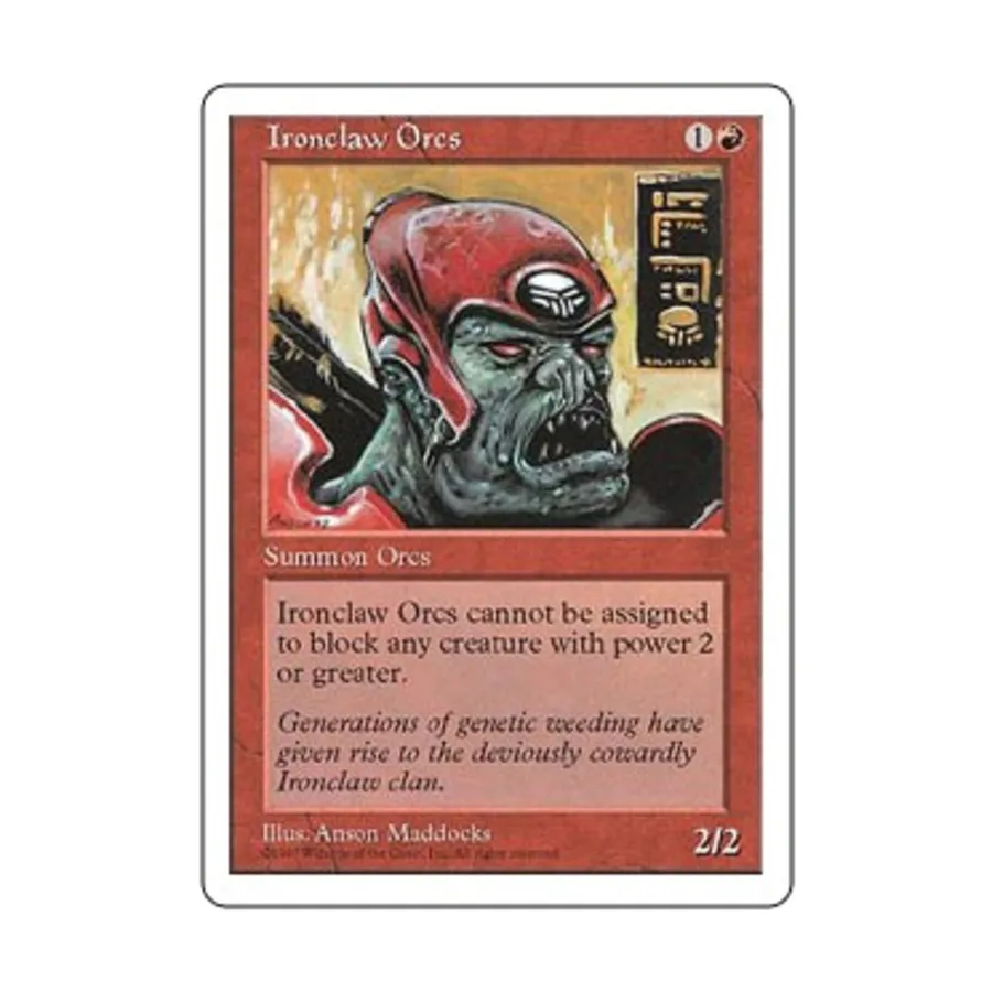 CCG Орки Железного Когтя (клавиша C), MTG - 5th Edition
CCG Орки Железного Когтя (клавиша C), MTG - 5th Edition