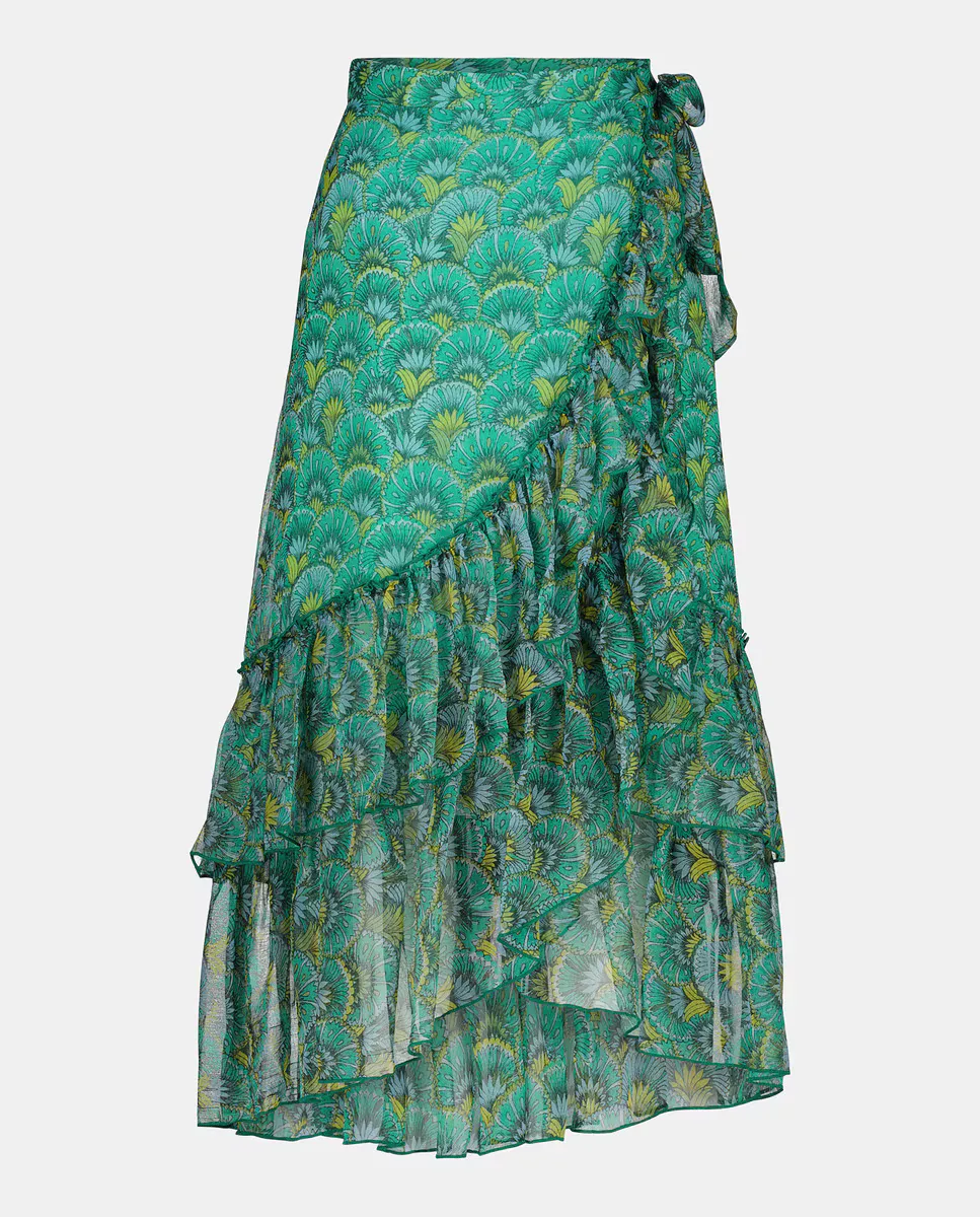 Юбка миди с цветочным принтом Lloyd's, зеленый
Юбка миди с цветочным принтом Lloyd's, зеленый