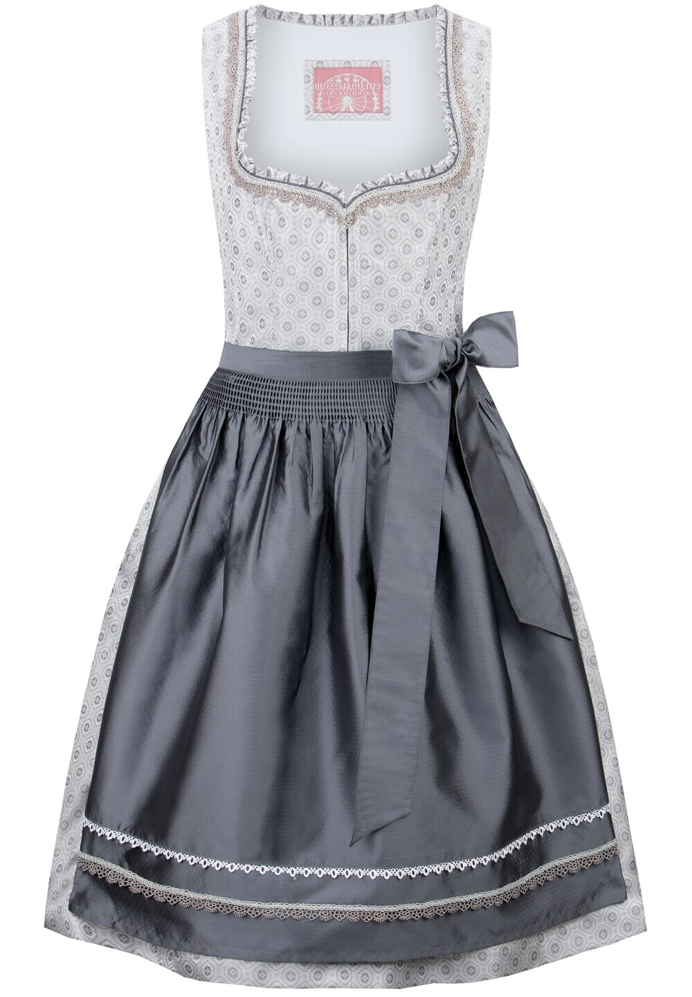 Широкая юбка в сборку STOCKERPOINT Sonja, светло-серый 
Широкая юбка в сборку STOCKERPOINT Sonja, светло-серый