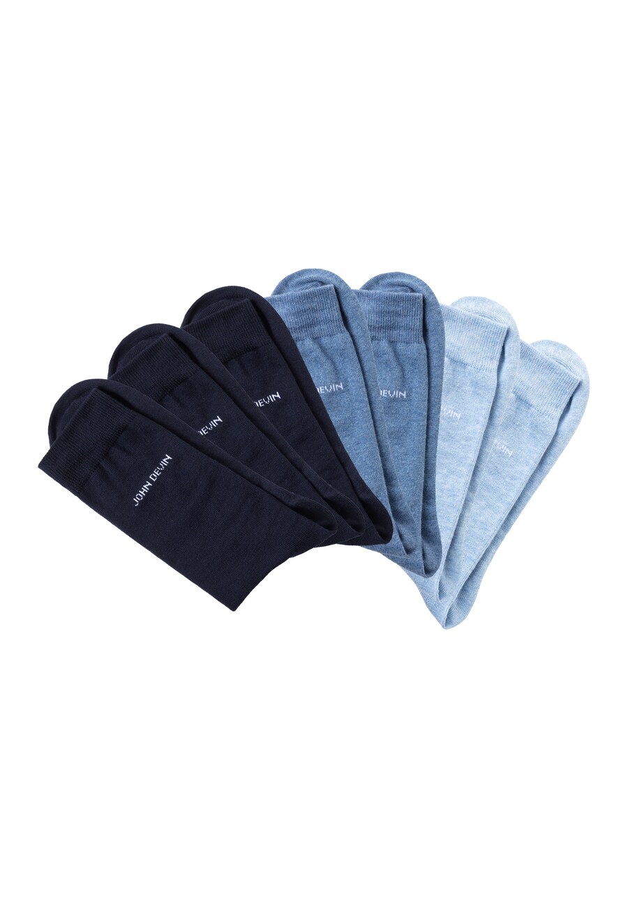 Носки JOHN DEVIN, цвет Navy/Light blue/mottled blue
Носки JOHN DEVIN, цвет Navy/Light blue/mottled blue