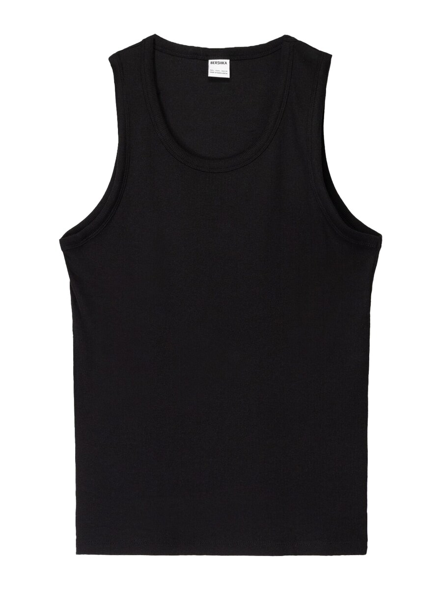 Рубашка Bershka, черный
Рубашка Bershka, черный