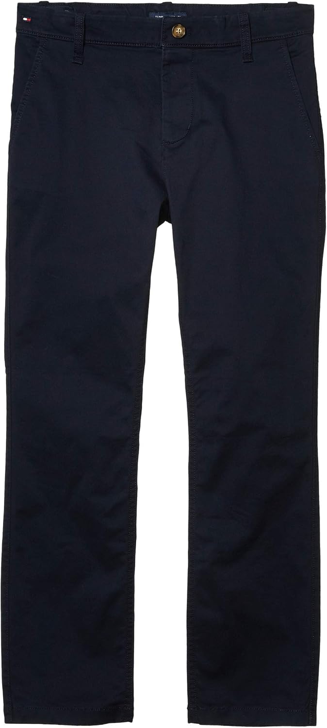 Брюки-чиносы Tommy Hilfiger для мальчиков, эластичные, с регулируемой талией и магнитными пуговицами, Tommy Sky Captain
Брюки-чиносы Tommy Hilfiger для мальчиков, эластичные, с регулируемой талией и магнитными пуговицами, Tommy Sky Captain