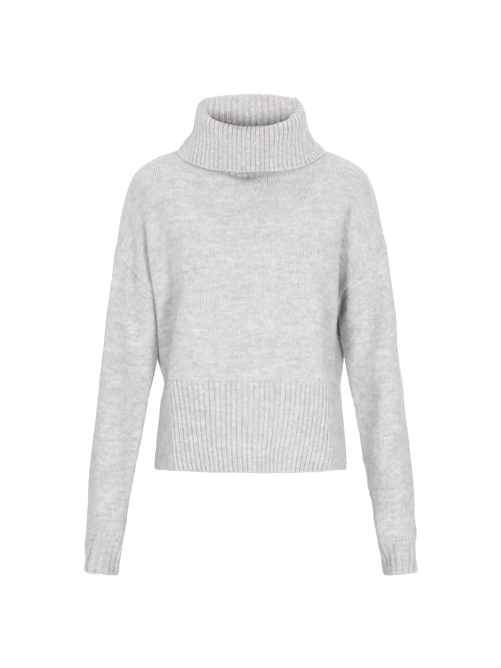 Женский свитер светло-серого меланжевого цвета myMo ROCKS
Женский свитер светло-серого меланжевого цвета myMo ROCKS