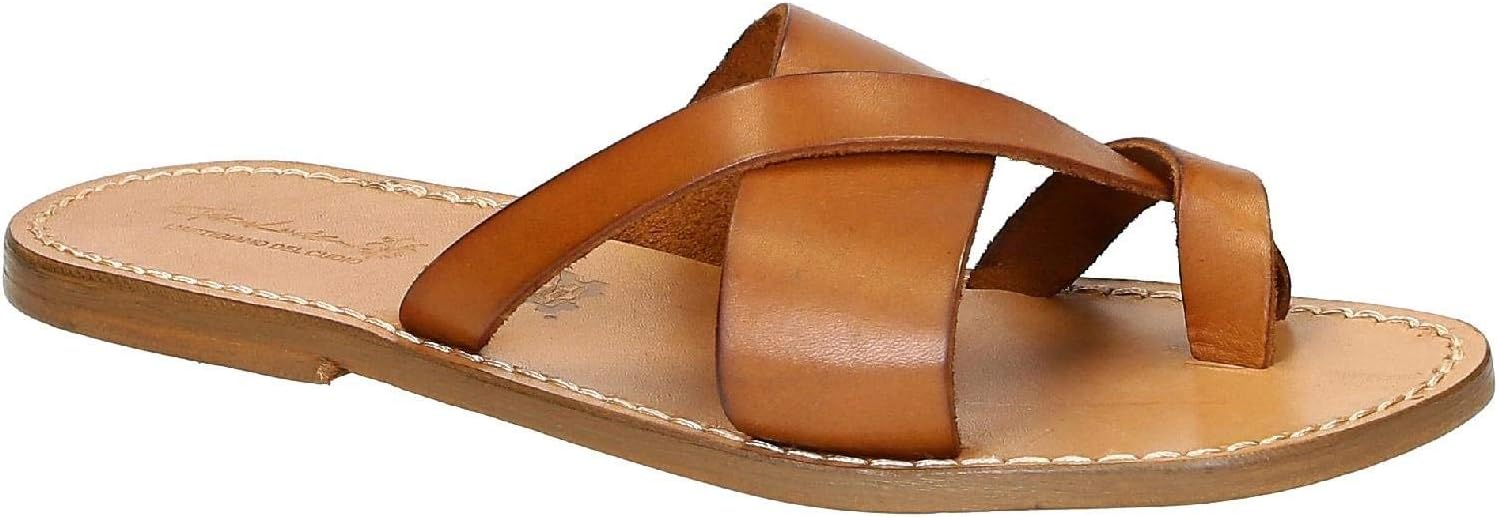 Мужские кожаные тапочки ручной работы ручной работы Gianluca - L'Artigiano Del Cuoio, Tan
Мужские кожаные тапочки ручной работы ручной работы Gianluca - L'Artigiano Del Cuoio, Tan