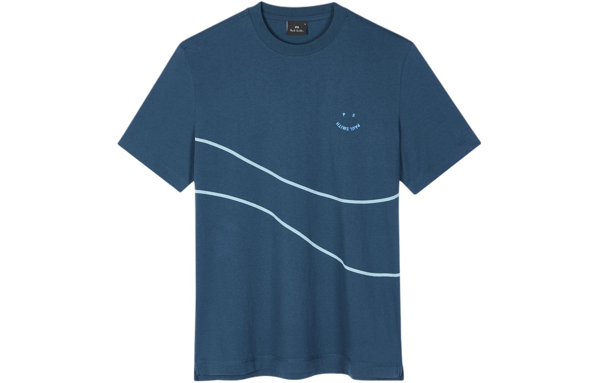 Футболка Ps Logo Detailed Crewneck Paul Smith, синий
Футболка Ps Logo Detailed Crewneck Paul Smith, синий