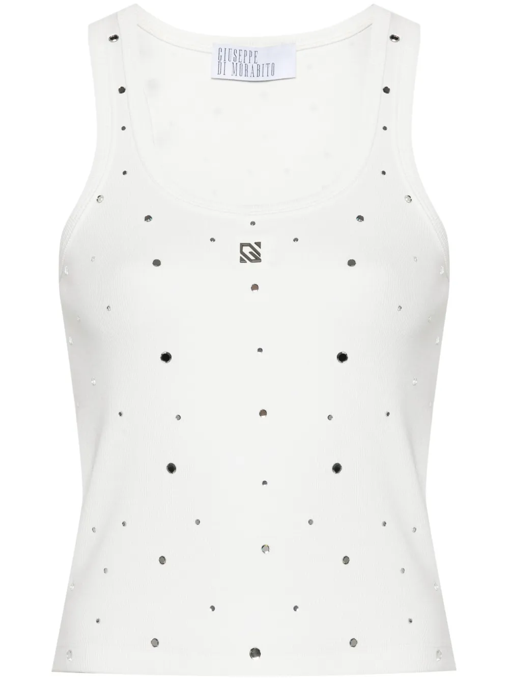 Топ с кристаллами Giuseppe Di Morabito, белый
Топ с кристаллами Giuseppe Di Morabito, белый