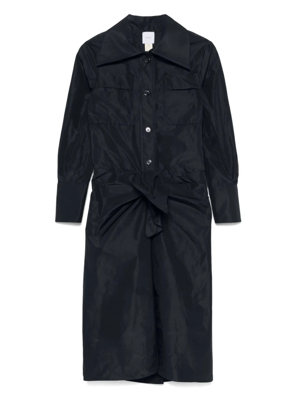 Платье с драпировкой PATOU, черный
Платье с драпировкой PATOU, черный