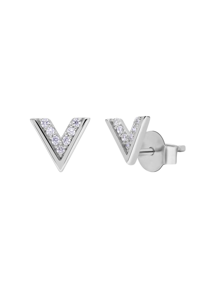 Lucardi Серебряные серьги 925 пробы V
Lucardi Серебряные серьги 925 пробы V