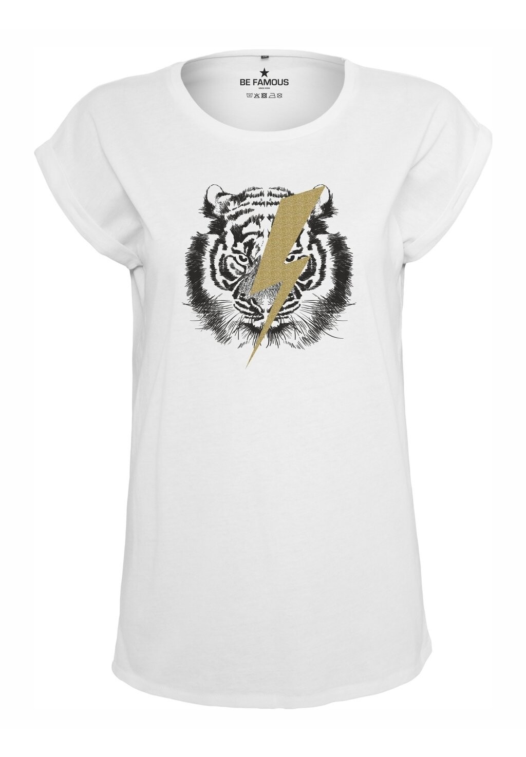 Футболка с принтом CLASSIC ROLL UP TIGERFLASHPHO Be Famous, белый
Футболка с принтом CLASSIC ROLL UP TIGERFLASHPHO Be Famous, белый