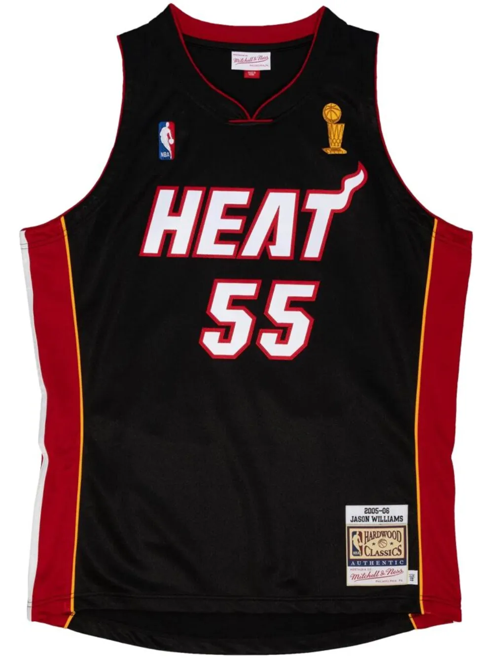 Топ NBA Miami Heat 05-06 Jason Williams Mitchell & Ness, черный
Топ NBA Miami Heat 05-06 Jason Williams Mitchell & Ness, черный