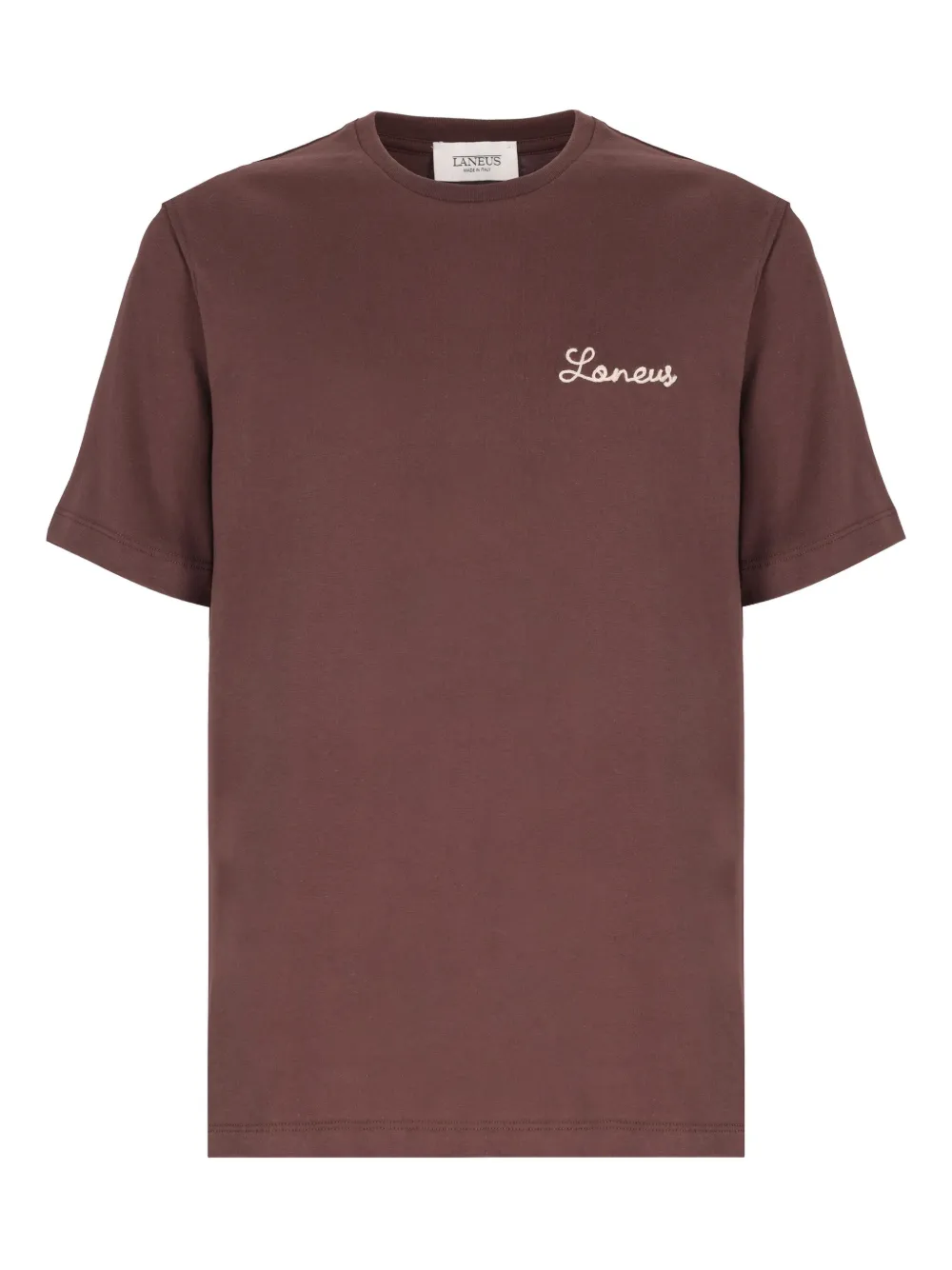 Футболка с вышитым логотипом Laneus, коричневый
Футболка с вышитым логотипом Laneus, коричневый