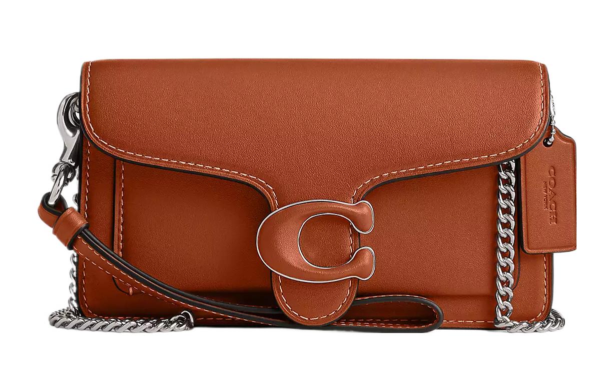 COACH Сумка через плечо Tabby Glove Tanned Leather, маленькая кроссбоди для женщин, Silver & Polished Amber
COACH Сумка через плечо Tabby Glove Tanned Leather, маленькая кроссбоди для женщин, Silver & Polished Amber