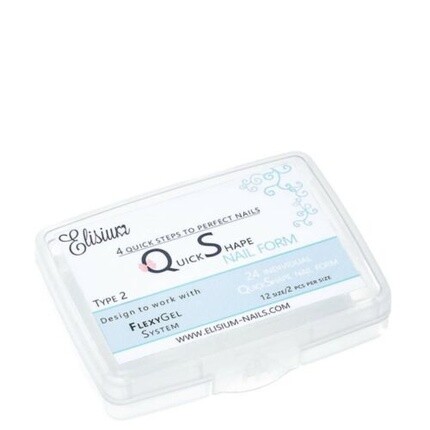Формы для ногтей быстрой формы для акрилового геля типа 2 24 шт., Elisium
Формы для ногтей быстрой формы для акрилового геля типа 2 24 шт., Elisium
