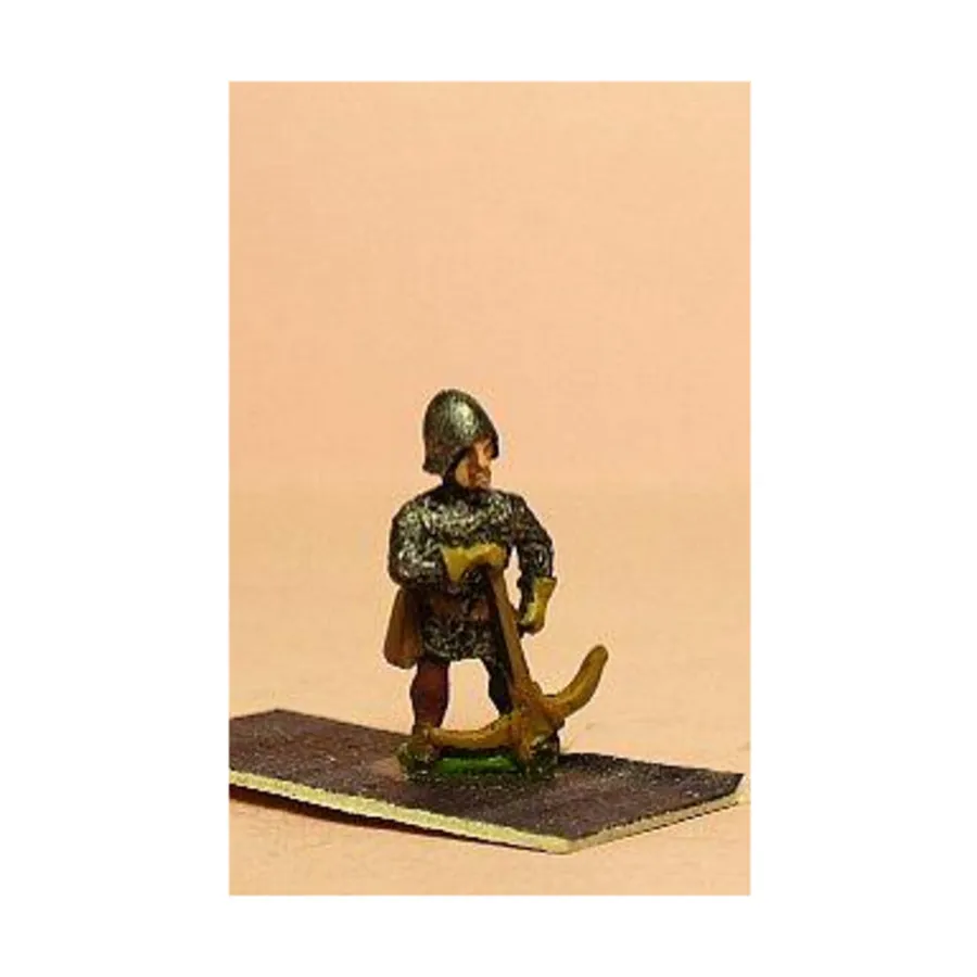 Арбалетчики в кольчугах и остроконечных шлемах - Загрузка, Late Medieval-Early Renaissance - Archers, Arquebusiers & Musketeers (15mm)
Арбалетчики в кольчугах и остроконечных шлемах - Загрузка, Late Medieval-Early Renaissance - Archers, Arquebusiers & Musketeers (15mm)