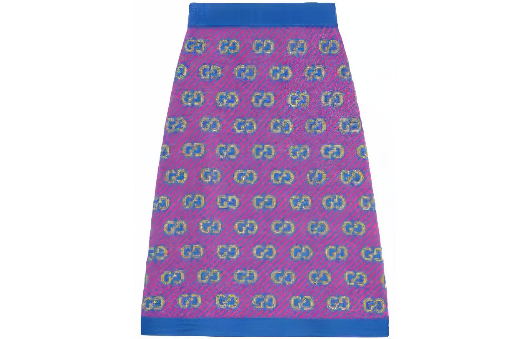 Женская повседневная длинная юбка GUCCI, сине-розовая
Женская повседневная длинная юбка GUCCI, сине-розовая