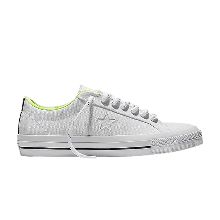 Кроссовки Converse One Star Shield Canvas Low 'White Volt', белый
Кроссовки Converse One Star Shield Canvas Low 'White Volt', белый