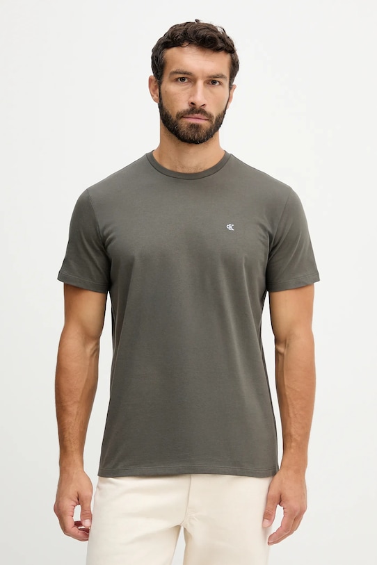 Хлопковая футболка Calvin Klein Jeans, серый
Хлопковая футболка Calvin Klein Jeans, серый