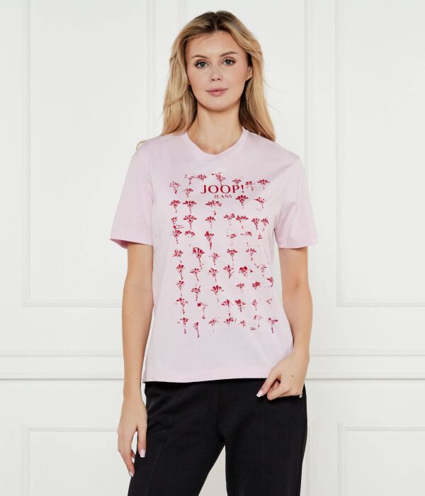 Футболка 57 252je57topsy Regular fit Joop! Jeans, розовый 
Футболка 57 252je57topsy Regular fit Joop! Jeans, розовый