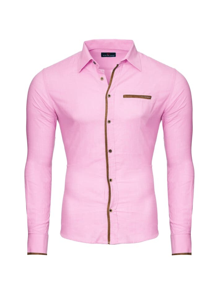 Рубашка RESLAD Hemd Leinen-Look, розовый
Рубашка RESLAD Hemd Leinen-Look, розовый