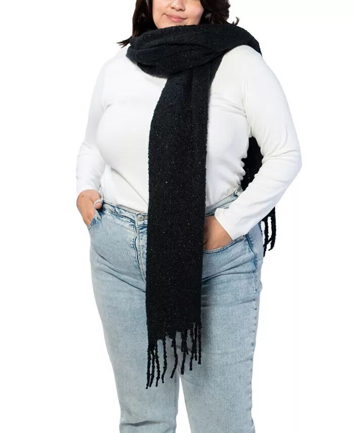 Шарф с люрексом Marcus Adler, черный
Шарф с люрексом Marcus Adler, черный