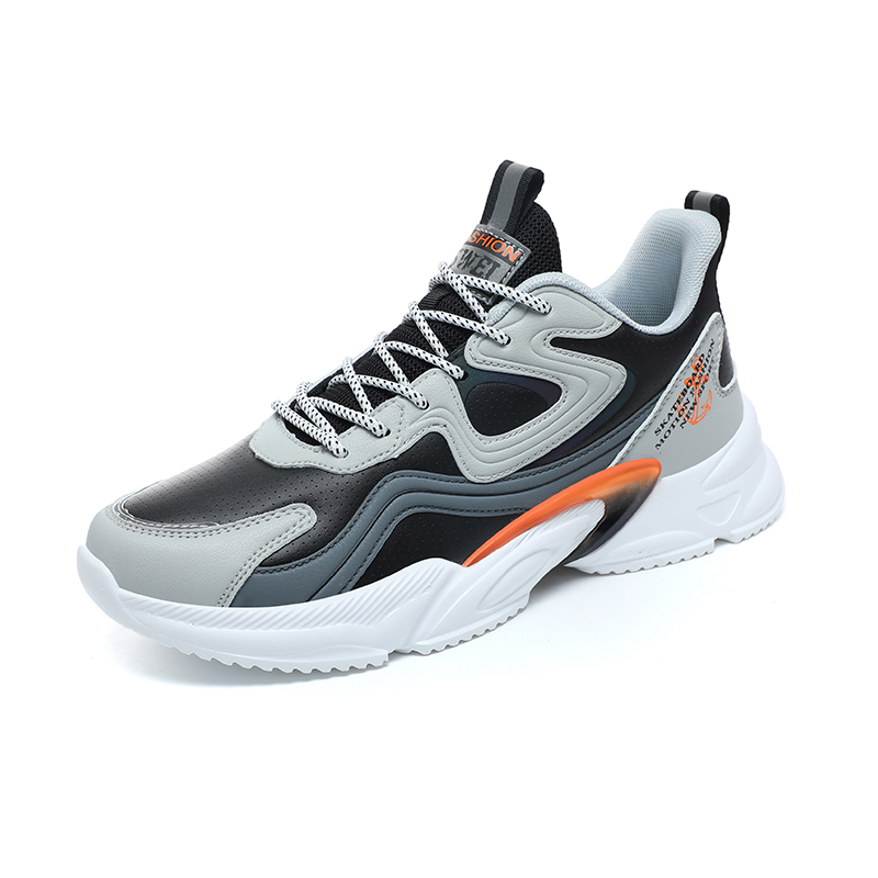 JSWEI Амортизирующие износостойкие противоскользящие мужские кеды серо-черные, цвет Gray Black
JSWEI Амортизирующие износостойкие противоскользящие мужские кеды серо-черные, цвет Gray Black