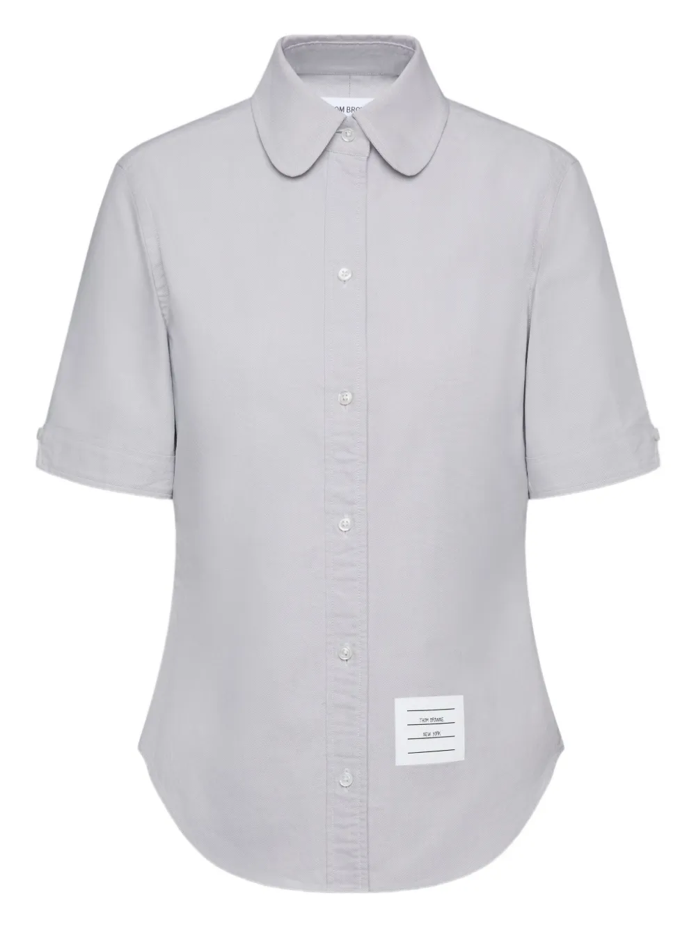 Рубашка оксфорд с короткими рукавами THOM BROWNE, серый
Рубашка оксфорд с короткими рукавами THOM BROWNE, серый