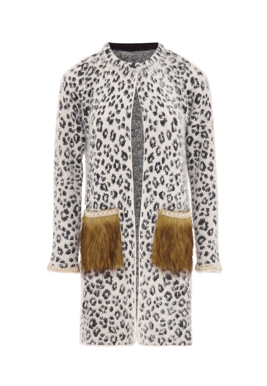 Вязаный кардиган faina, Pearl White/Wool White
Вязаный кардиган faina, Pearl White/Wool White