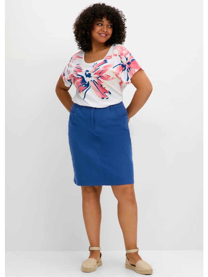 Юбка до колена sheego
Юбка до колена sheego