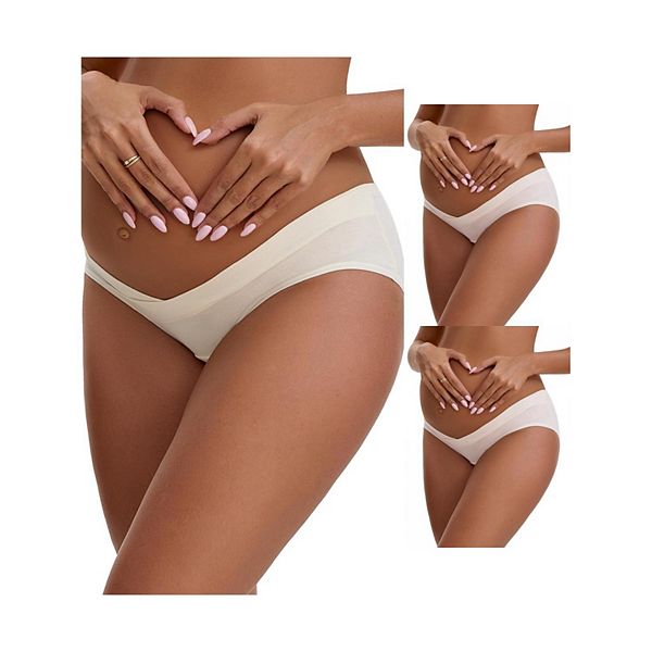 3 пачки женских хлопковых низких трусиков под живот для беременных Inspire Chic, Light Pink Beige
3 пачки женских хлопковых низких трусиков под живот для беременных Inspire Chic, Light Pink Beige