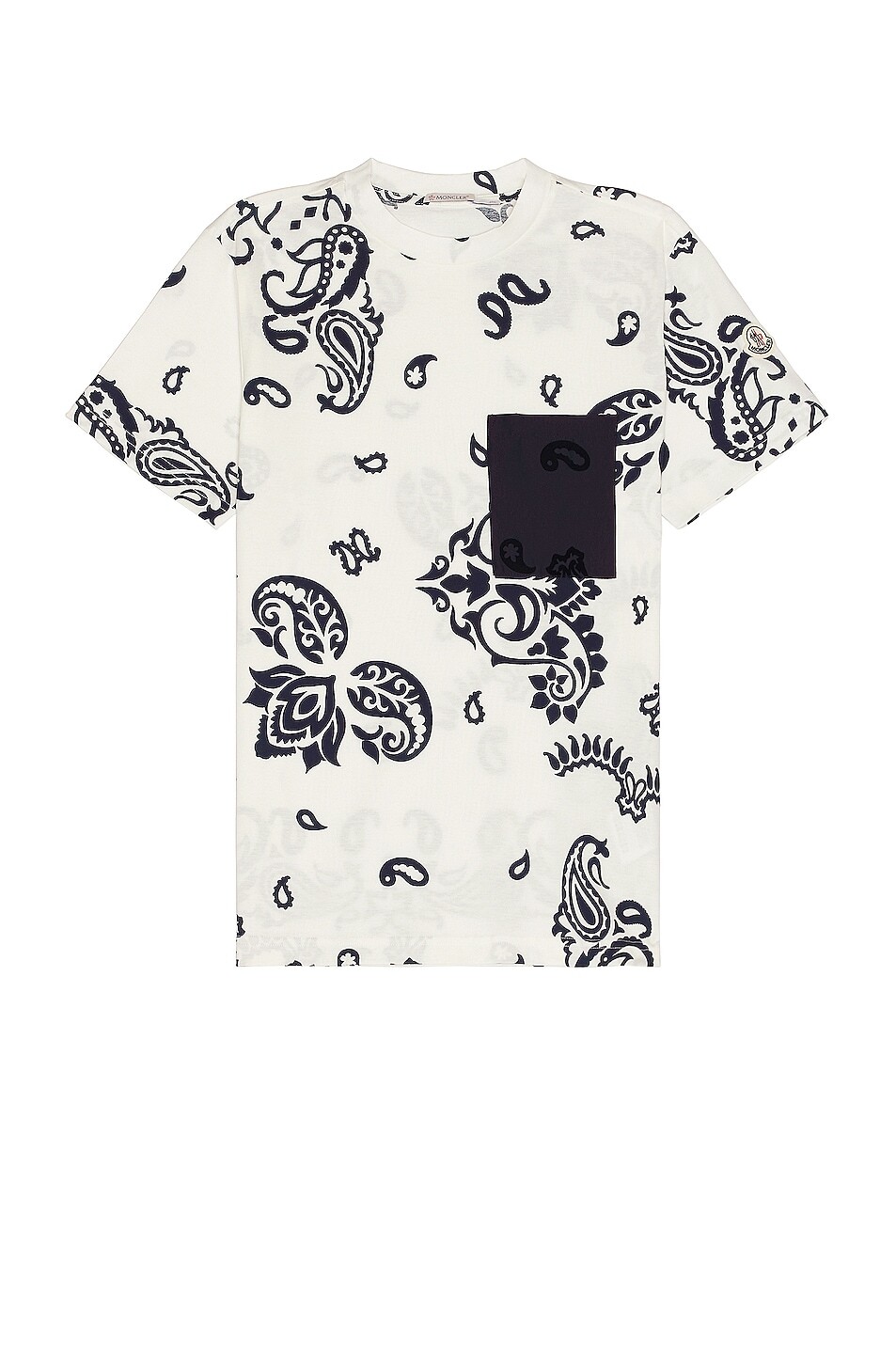 Футболка Moncler Ss, цвет Bandana Print 
Футболка Moncler Ss, цвет Bandana Print