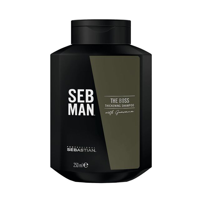 Sebastian professional seb man the boss шампунь для утолщения волос Sebman, 250 мл
Sebastian professional seb man the boss шампунь для утолщения волос Sebman, 250 мл