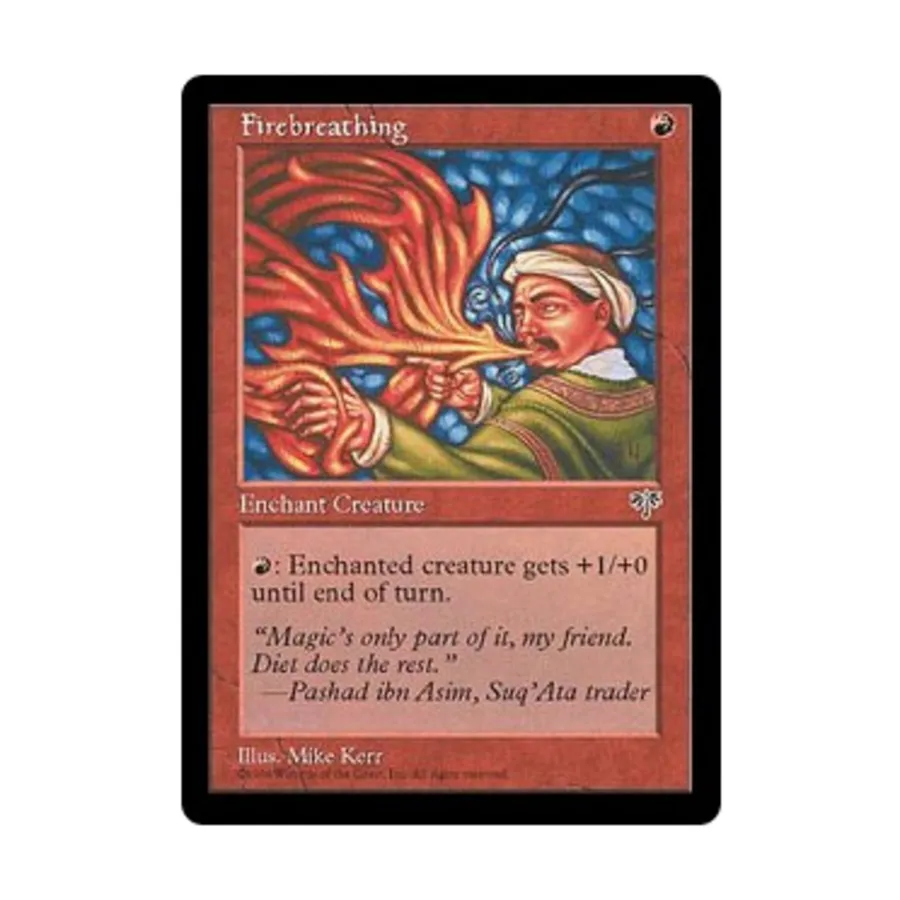 CCG Огнедышащее (С), MTG - Mirage
CCG Огнедышащее (С), MTG - Mirage