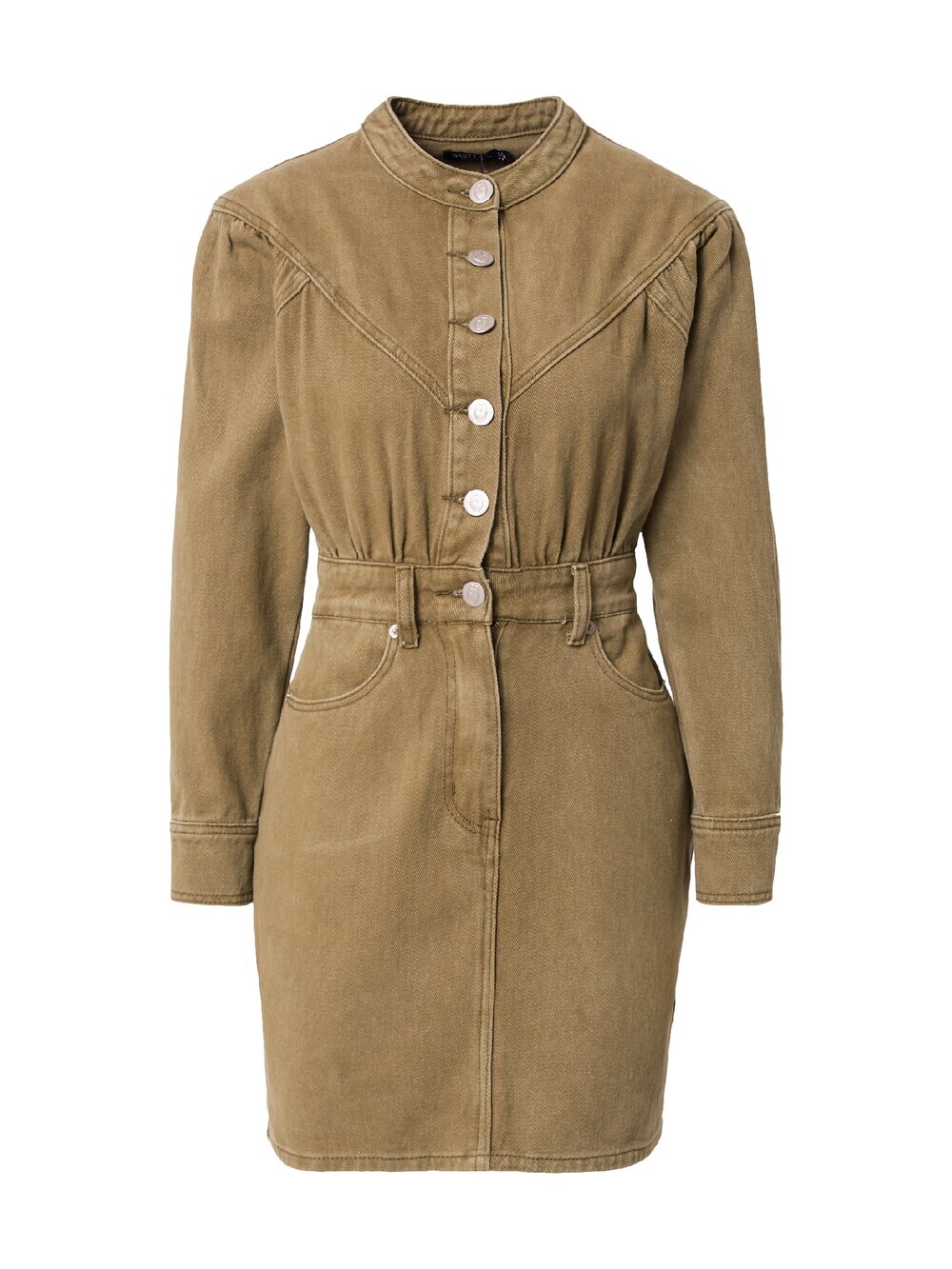 Платье Nasty Gal, хаки 
Платье Nasty Gal, хаки