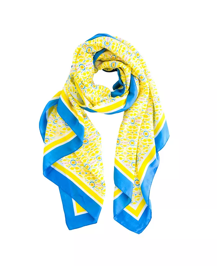 Шелковый шарф/накидка/саронг EVELYN & KATE, желтый
Шелковый шарф/накидка/саронг EVELYN & KATE, желтый