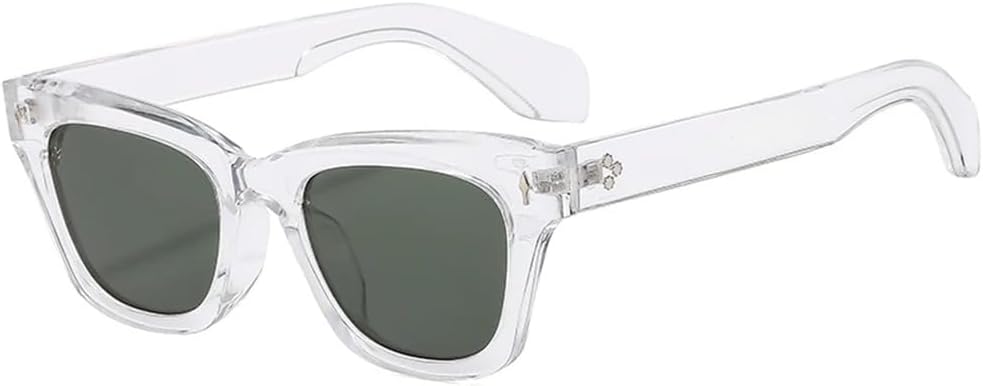 Солнцезащитные очки в стиле ретро с квадратной оправой «кошачий глаз» для женщин, с декором в виде заклепок, для мужчин, для активного отдыха и повседневной носки, защита от УФ-излучения UV400 UJNHGQ, C6
Солнцезащитные очки в стиле ретро с квадратной оправой «кошачий глаз» для женщин, с декором в виде заклепок, для мужчин, для активного отдыха и повседневной носки, защита от УФ-излучения UV400 UJNHGQ, C6