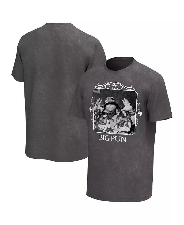 Мужская угольная футболка с мытым рисунком Big Pun Frame Philcos
Мужская угольная футболка с мытым рисунком Big Pun Frame Philcos