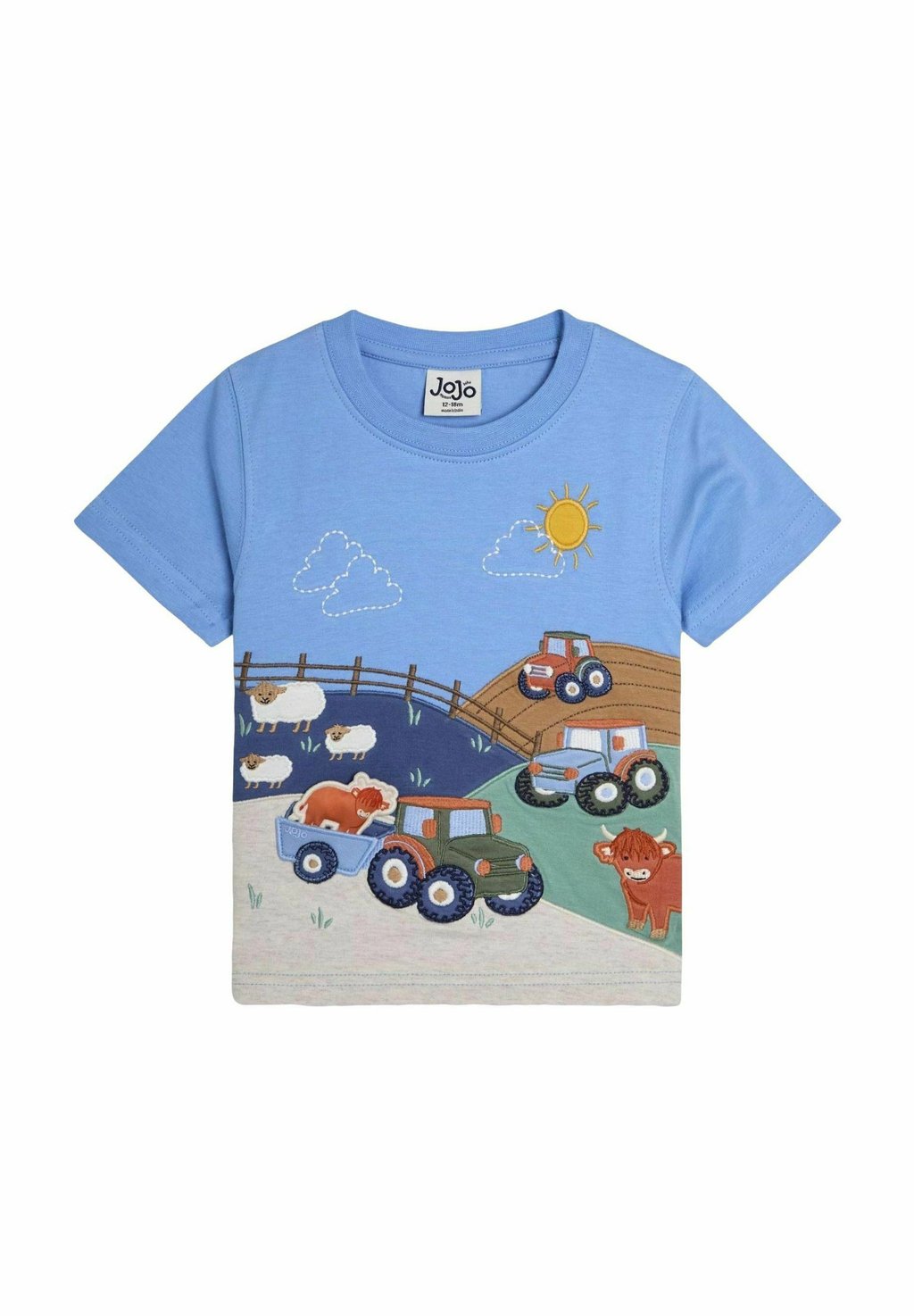 Футболка с принтом JoJo Maman Bébé, синий
Футболка с принтом JoJo Maman Bébé, синий