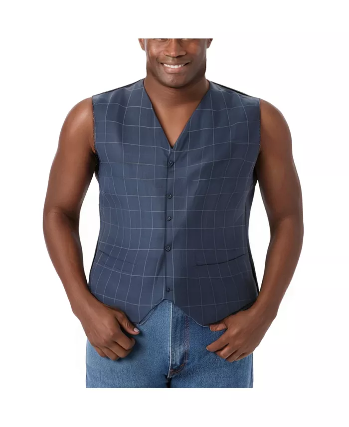 Жилет костюмный Big & Tall KS Signature Collection Easy Movement на 5 пуговиц KingSize, синий
Жилет костюмный Big & Tall KS Signature Collection Easy Movement на 5 пуговиц KingSize, синий